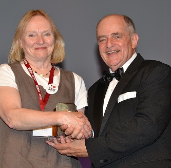 Dr. Pendergast Receives Founders Award from ASA President, Barry Nusbaum