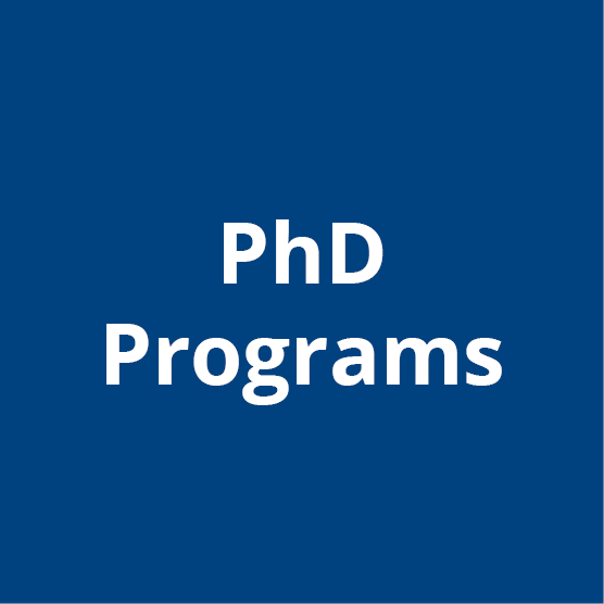 PhD Programs