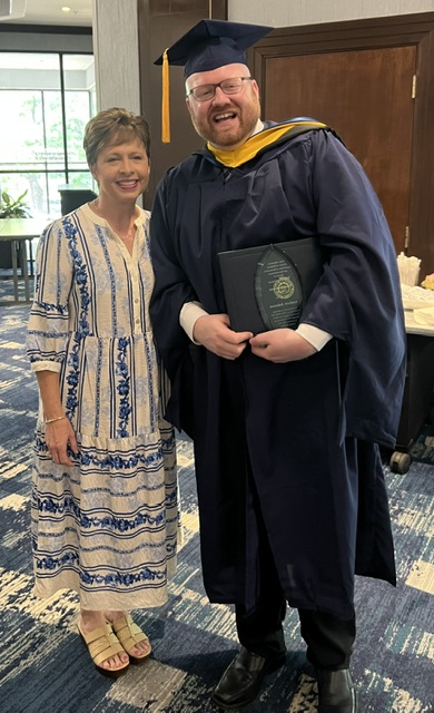 Graduates from the Master of Science in Biostatistics Program at graduation
