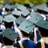 graduates wearing caps and gowns