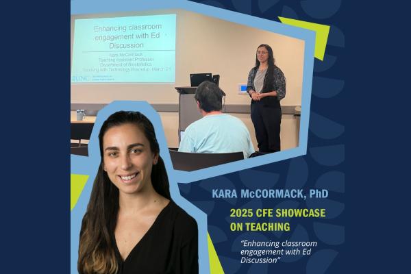 Poster for event with Kara McCormack