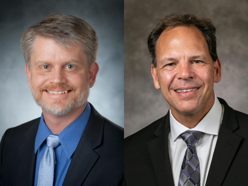 Scott Soderline and David Page headshots