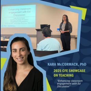 Poster for event with Kara McCormack 